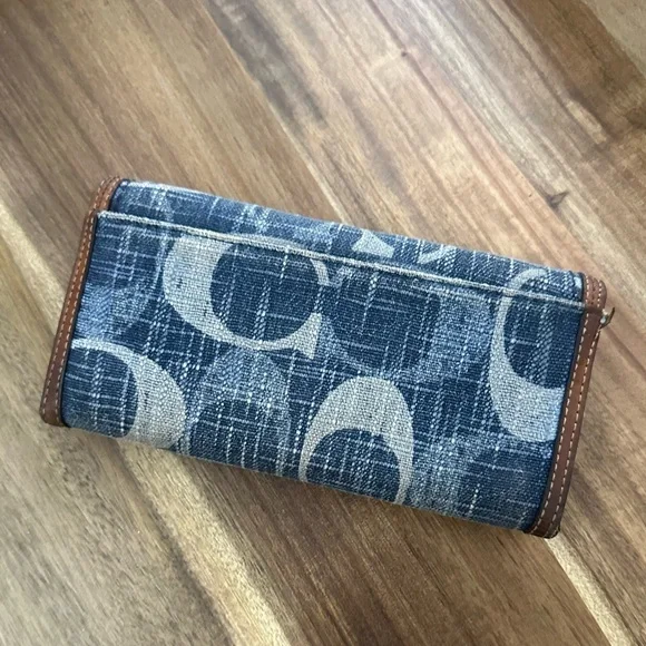 Coach denim Y2K wallet - Picture 3 of 6